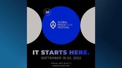 20th Annual Global Peace Film Festival returns live for 2022