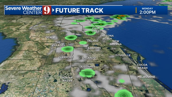 Partly cloudy and mildly warm week ahead in Central Florida