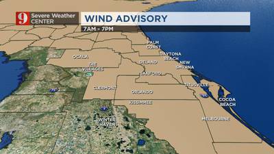 VIDEO: Severe storms move out of Central Florida, winds and cold weather remains