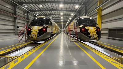 Photos: An inside look at Brightline’s $100M vehicle maintenance facility in Orlando
