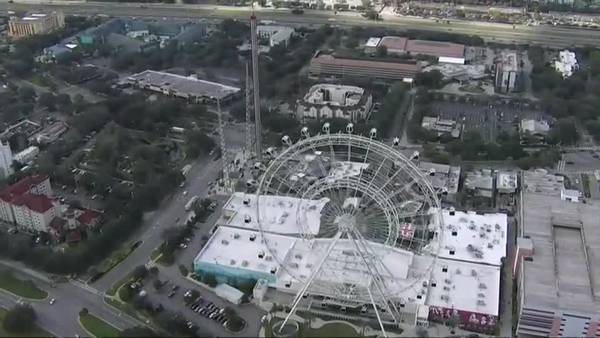 VIDEO: World's tallest slingshot, drop tower debut at ICON Park