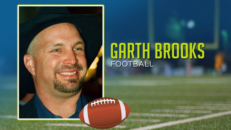 Garth Brooks played high school football