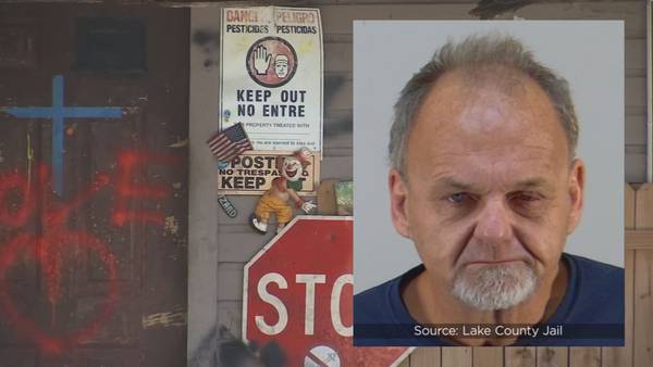 Lake County man accused of harassing neighbors facing hate crime charges