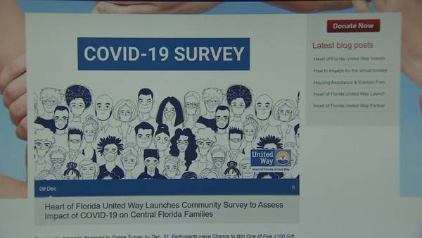 VIDEO: The United Way invites Central Florida residents to sound off on the pandemic