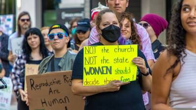 Upwards of 1,000 march for abortion rights in Orlando, shut down Orange Avenue
