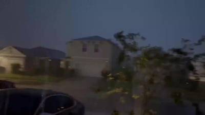 Video shows severe weather in Seminole County as storms roll through 