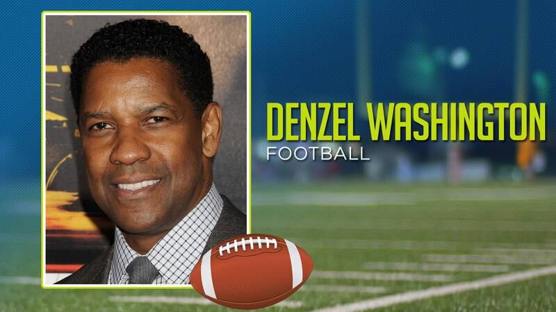 Denzel Washington played high school football