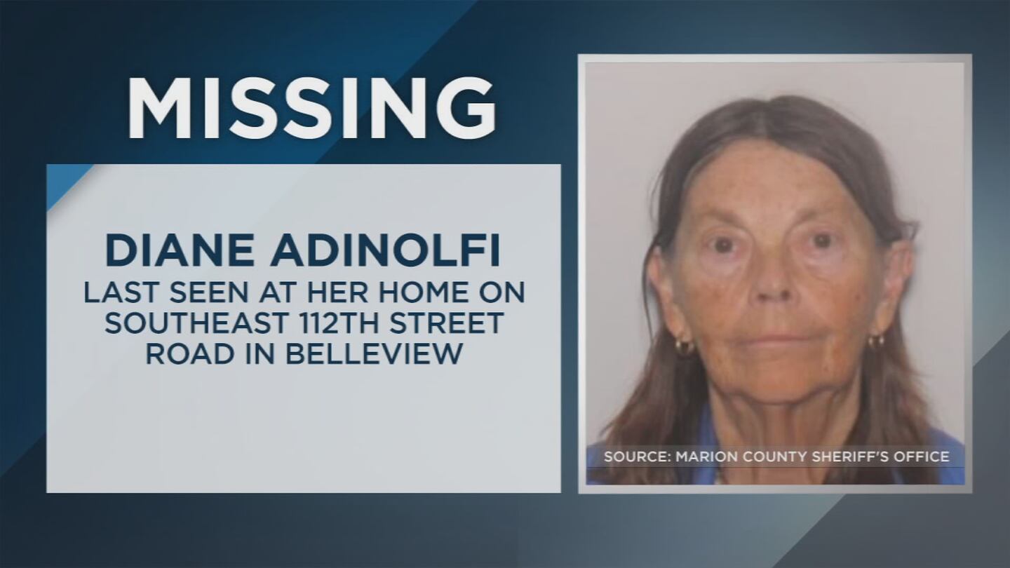 Deputies Search For Missing Marion County Woman Wftv 0984