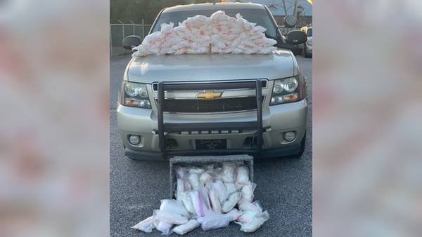116 pounds of meth found during Alabama traffic stop, deputies say
