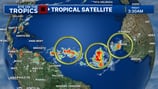 Tropical waves moving through Atlantic show potential to develop by next week