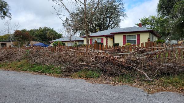 Photos: Hurricane debris piles picked up after Channel 9 gets involved