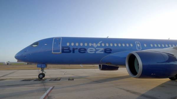 Breeze Airways unveils three new routes from Orlando