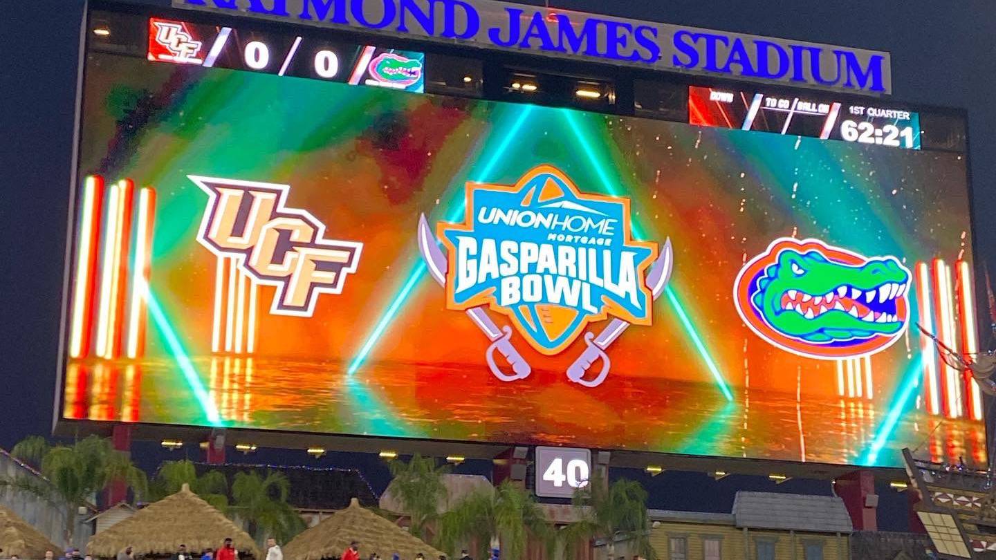 Gasparilla Bowl Knights, Gators face off in Tampa WFTV