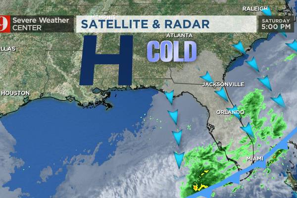 Video: Coldest weather yet this winter season moving in overnight