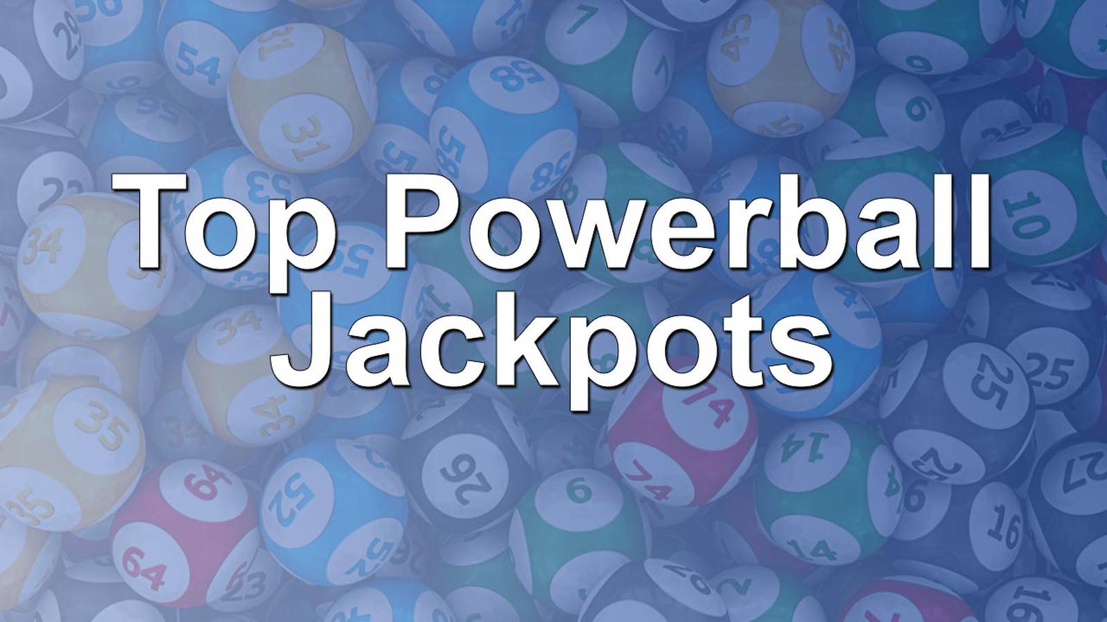 Powerball Here the winning numbers from Wednesday’s jackpot for 1.09
