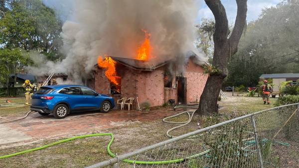 Photos: Firefighters: 1 person hospitalized after house fire in Maitland