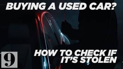 Buying a used car? How to check if it’s stolen