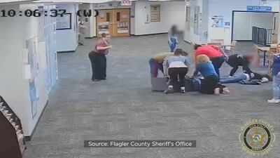 Video: Student knocks out, attack school worker in Flagler County, deputies say