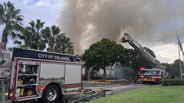 Apartment clubhouse fire causes damage to roof, no injuries