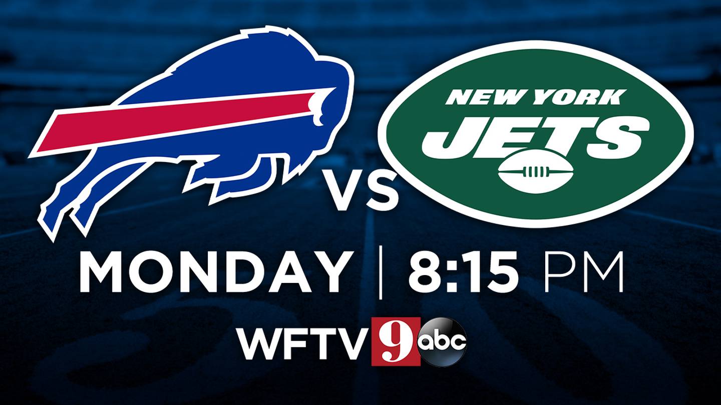 Monday Night Football returns as Jets take on Bills tonight on
