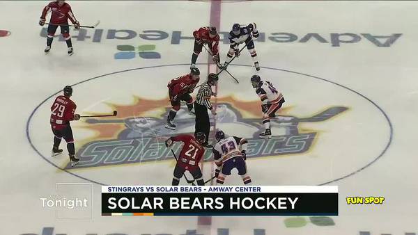 Solar Bears blank Stingrays 3-0 at Amway