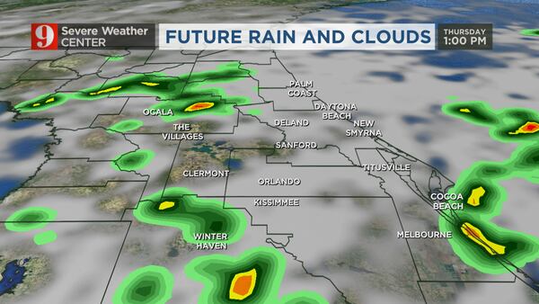 Grab your umbrella: Storms to move in this afternoon, evening