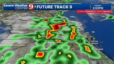 Central Florida could see strong to severe storms