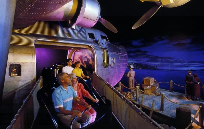 Delta Dreamflight was a ride located in the Magic Kingdom which closed on Jan. 5, 1998. It showcased the history of flight.