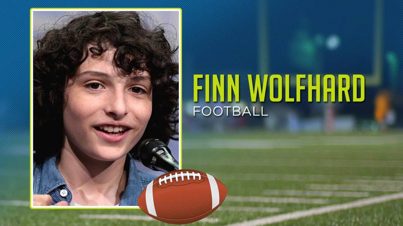Finn Wolfhard played football