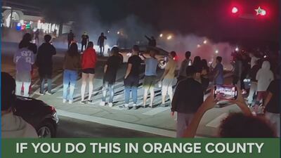 Orange County residents petition for change in street racing near their homes