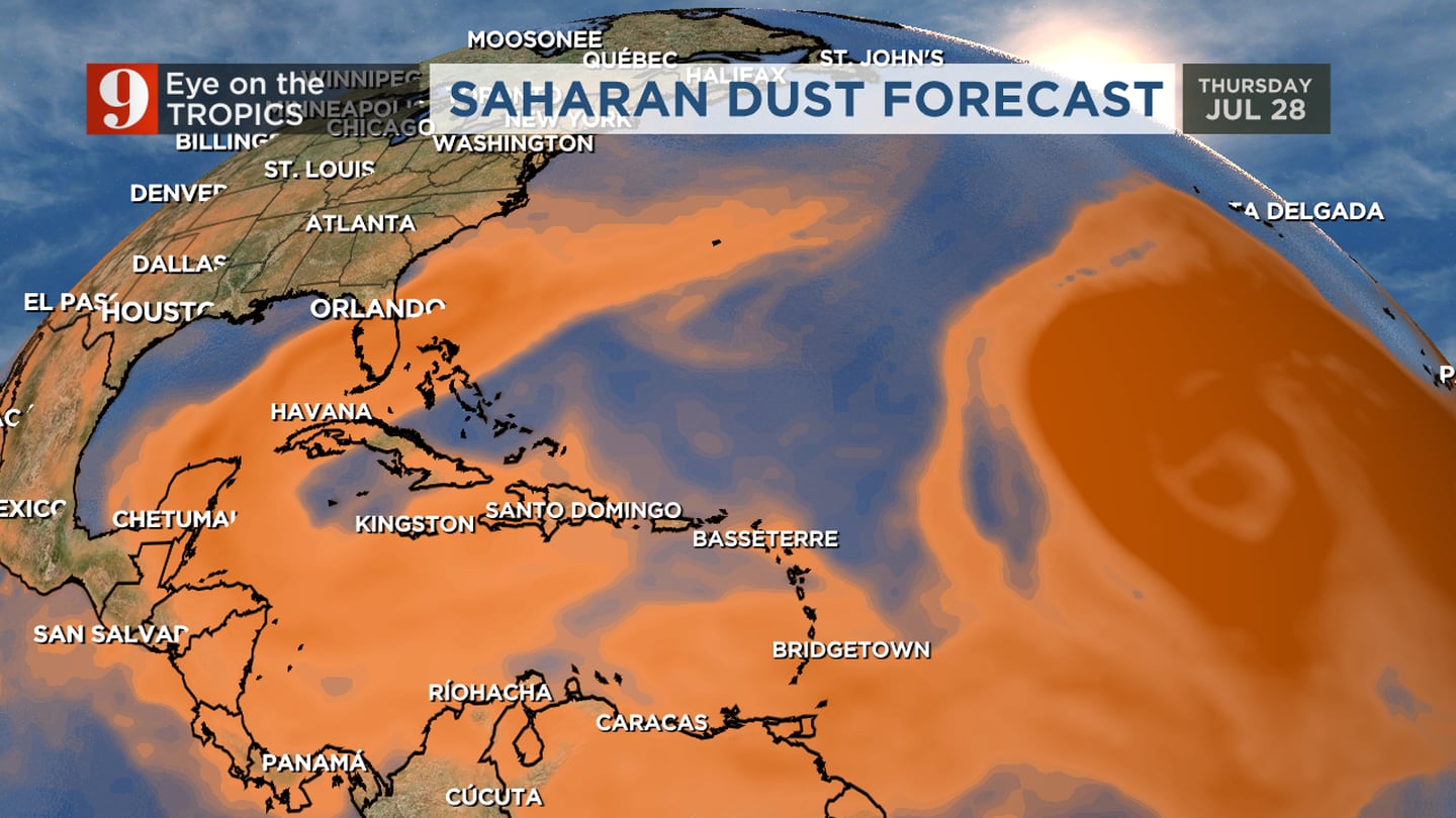 The Saharan dust is here, here’s how it will affect Central Florida WFTV