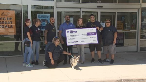 Petco Love donates $50K to support Orange County Animal Services