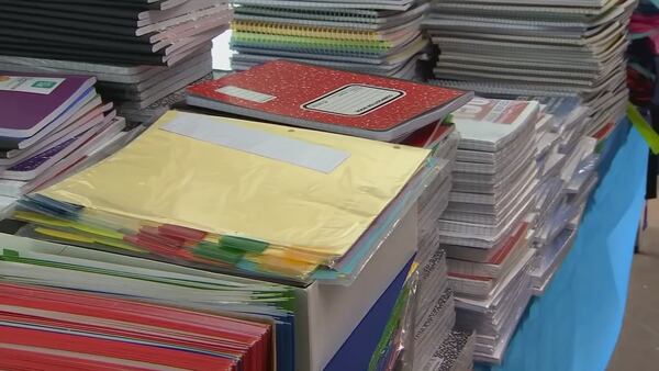 Video: Orlando community helps families get ready for school with free supplies