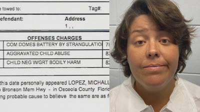 ‘Spared him from the devil’: Records detail why Osceola County woman says she killed her son