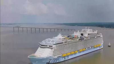 Port Canaveral welcomes world’s second-largest cruise ship