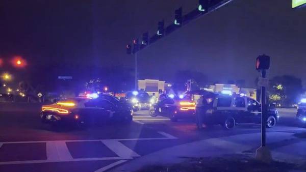 VIDEO: Pedestrian killed trying to cross busy intersection