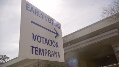 Video: Early voter turnout lower in 2022 than in 2018 midterm election