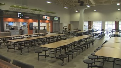Photos: Oviedo High School’s new lunchroom design hopes to keep more students on campus