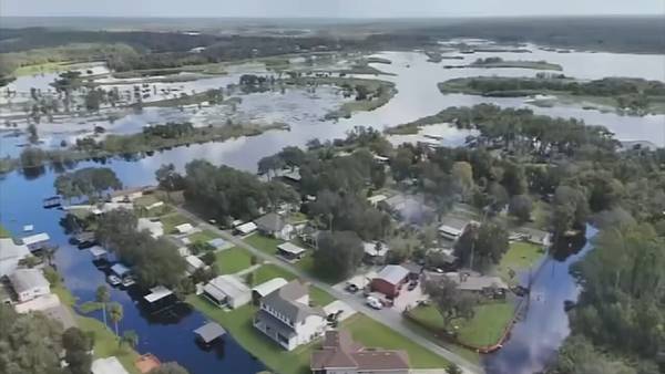 Rising St. Johns River causes flooding concerns in Seminole, Volusia, Lake counties