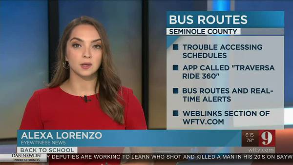 School bus route app technical issues in Seminole County