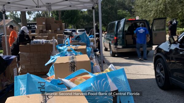 Photos: Second Harvest distributes enough food for 300 families on Hunger Action Day