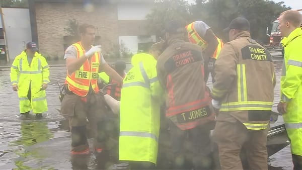 Orange County crews rescue people from flooded assisted living facility