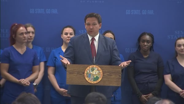 Video: DeSantis announces $125M in funding for nursing education while visiting Seminole State