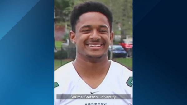 ‘Overjoyed’: Mother of Stetson football player who died after practice finds hope in court appeal