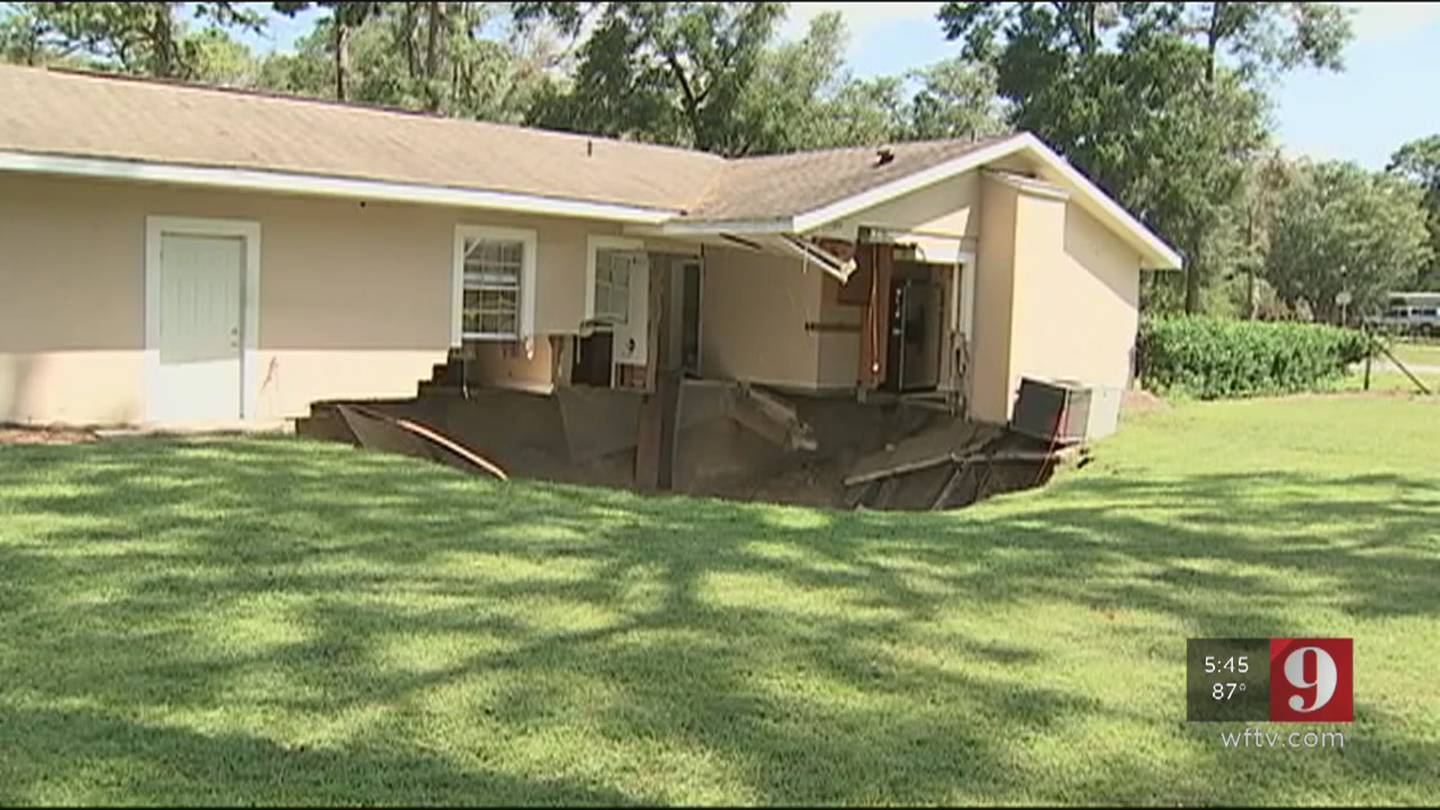 sinkhole house