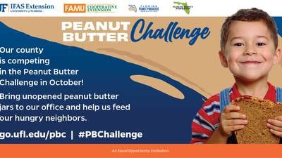 Peanut Butter Challenge: Orange County Parks & Recreation is collecting jars of Peanut Butter