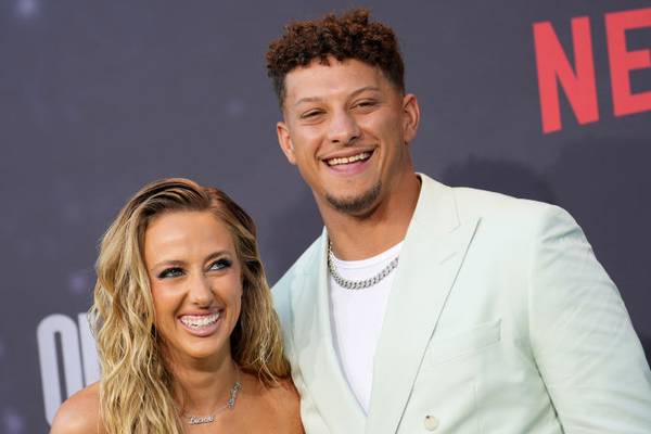 Patrick and Brittany Mahomes visit children injured during Chiefs’ Super Bowl parade shooting