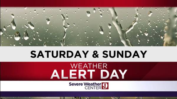 Weather Alert Day: We could see tropical storm-like conditions this weekend
