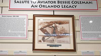 Photos: Orlando International Airport honors aviation pioneer Bessie Coleman with special exhibit