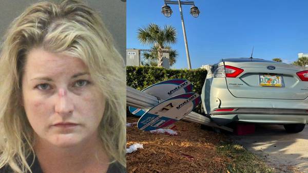 Woman arrested after hit-and-run crash in Daytona Beach Shores, police say